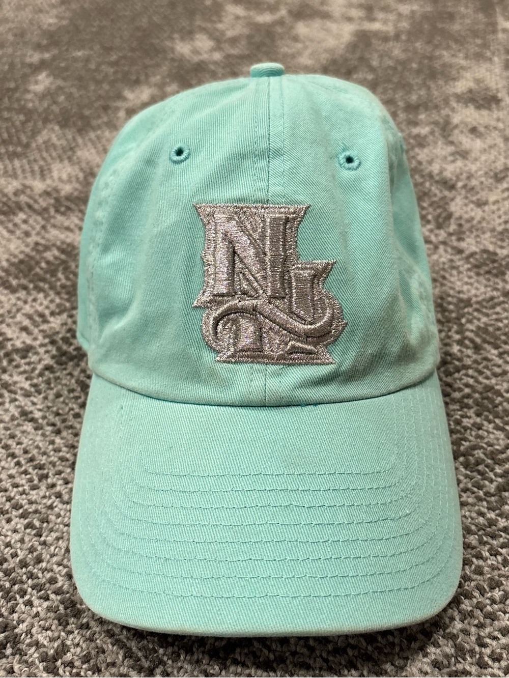 47 Brand MiLB New Hampshire Fisher Cats Mint Chocolate Adjustable OSFA Hat